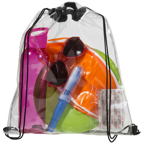 DéBlé Lancaster transparante premium rugzak bedrukken met logo