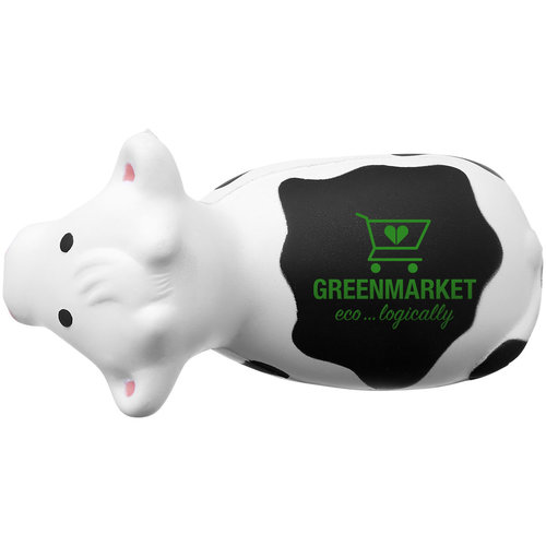 DeBle stressbal koe bedrukken met logo PU anti stress Christa