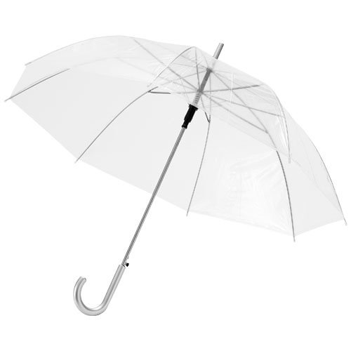 Kate transparante automatische paraplu 23 inch 10903900 met logo