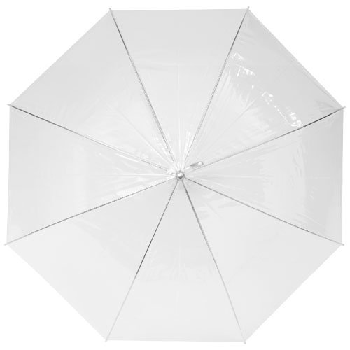 Kate transparante automatische paraplu 23 inch 10903900 met logo