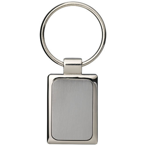 metalen sleutelhanger, rechthoekige sleutelhanger, lasergravure, geschenkverpakking, zakelijke giveaway, onboarding, jubileum, relatiegeschenk