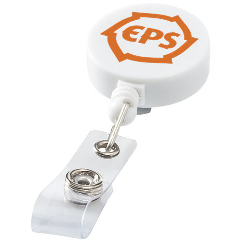 Lech rollerclip voor badge en sleutels 11808802 bedrukt met logo