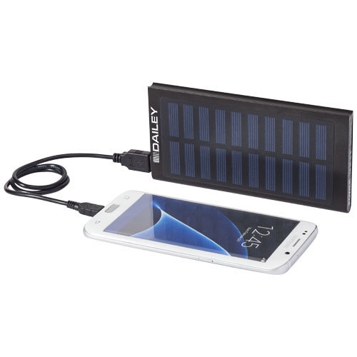 DeBle Stellar Zonne-energie Powerbank 8000 mAh 12368800 bedrukken met logo