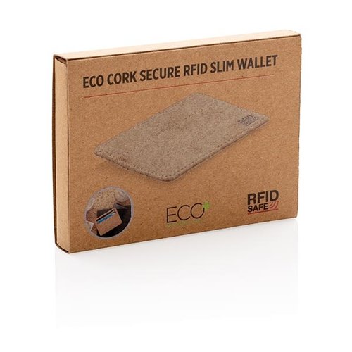 ECO kurk RFID mini portemonnee P820.879