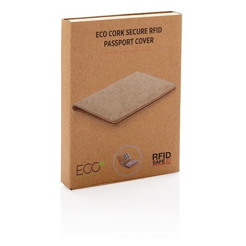 ECO kurk RFID paspoort houder P820.459