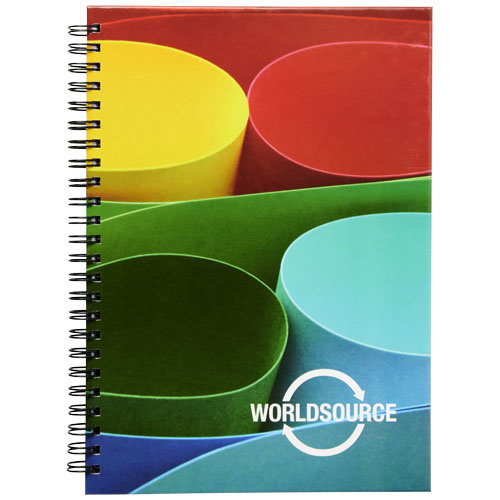 DeBle Wire-o A5 spiraal notitieboek 21257 bedrukken met logo