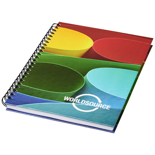 DeBle Wire-o A5 spiraal notitieboek 21257 bedrukken met logo