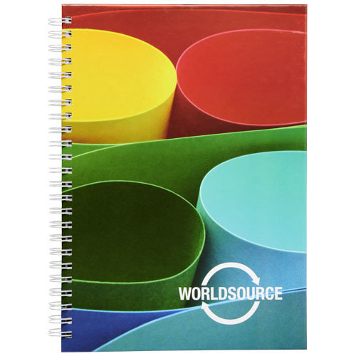 DeBle Wire-o A5 spiraal notitieboek 21257 bedrukken met logo