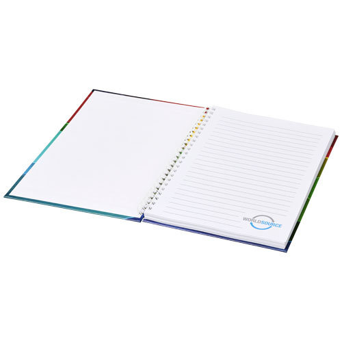 DeBle Wire-o A5 spiraal notitieboek 21257 bedrukken met logo