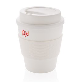 Herbruikbare koffiebeker met schroefdop 350ml P432.681