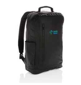 Fashion black PVC vrije 15.6" laptop rugtas P760.131