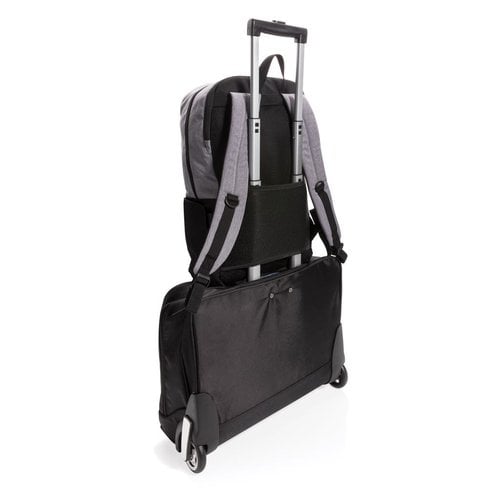 Modern 15,6 inch USB & RFID laptoprugzak bedrukt met bedrijfslogo