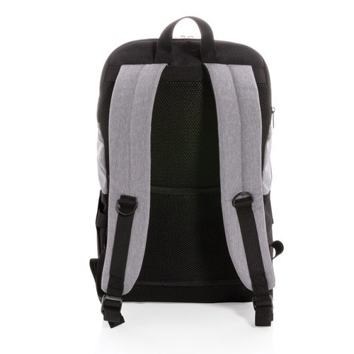 Modern 15,6 inch USB & RFID laptoprugzak bedrukt met bedrijfslogo