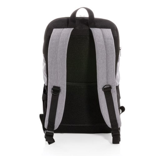 Modern 15,6 inch USB & RFID laptoprugzak bedrukt met bedrijfslogo
