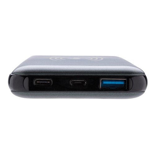 DeBle 10.000 mAh draadloze snellaad powerbank met 18W Power Delivery bedrukken