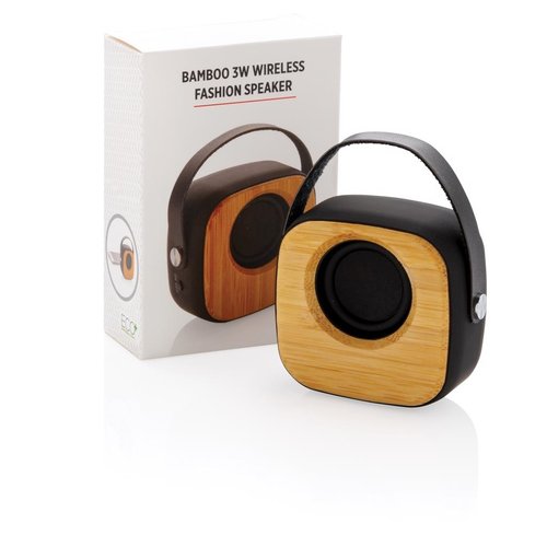 Bamboe 3W Draadloze fashion speaker P328.589