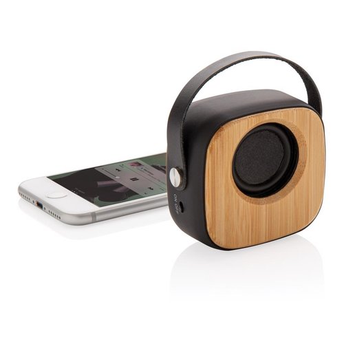 Bamboe 3W Draadloze fashion speaker P328.589