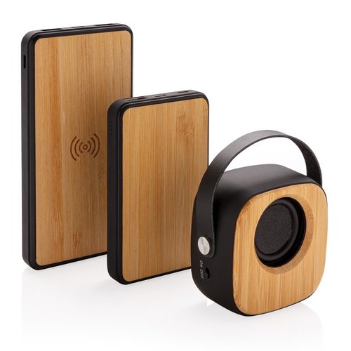 Bamboe 3W Draadloze fashion speaker P328.589