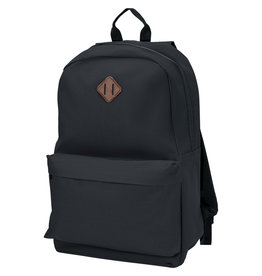 Stratta 15 inch laptoprugzak van 600D polycanvas bedrukt met bedrijfslogo