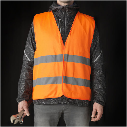 Watch-out veiligheidsvest met hoes voor professioneel gebruik