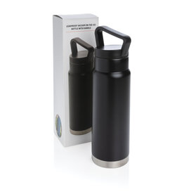 DeBle Lekvrije On-the-Go Vacuümfles met Handvat 680 ml P436.921 bedrukken met logo