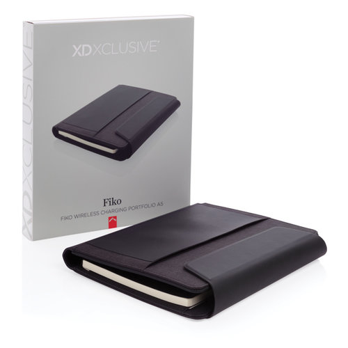 Fiko A5 portfolio met draadloos opladen & 5000mAh powerbank P774.081