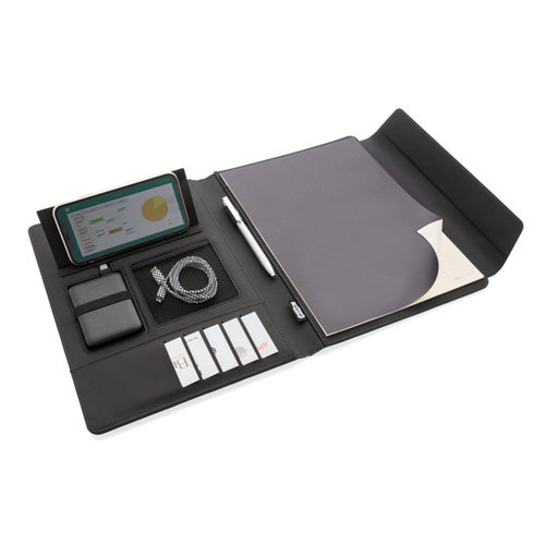 Fiko A4 portfolio met draadloos opladen& 5.000 mAh powerbank P774.071 Fiko A4 portfolio met draadloos opladen& 5.000 mAh powerbank P774.071