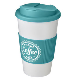 DéBlé Americano® geïsoleerde beker met handvat  bedrukken met logo