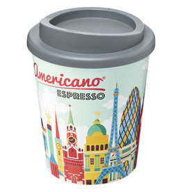 DéBlé Brite-Americano® Espresso geïsoleerde beker – 250 ml bedrukken met logo