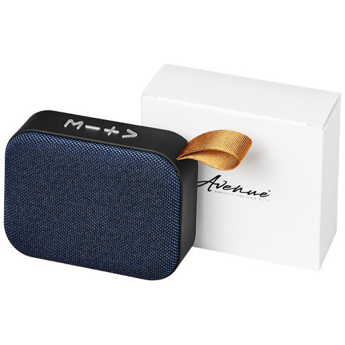 Fashion Bluetooth speaker van stof 124133 met logo bedrukken DeBle