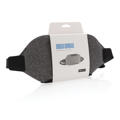 Urban Bumbag anti diefstal heuptas P730062 met logo bedrukken DeBle