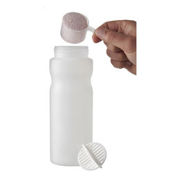 Waterflessen bedrukken Baseline® Plus 650 ml sportfles met shaker bal