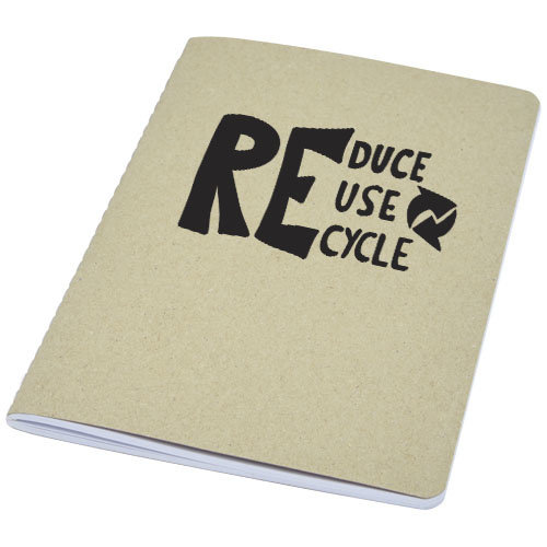DeBle Gianna gerecycled karton notitieboek bedrukken met logo