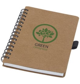 DéBlé Cobble A6 steenpapier Wire-O notitieboek 10773306 bedrukt met logo