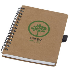 DéBlé Cobble A6 steenpapier Wire-O notitieboek 10773306 bedrukt met logo