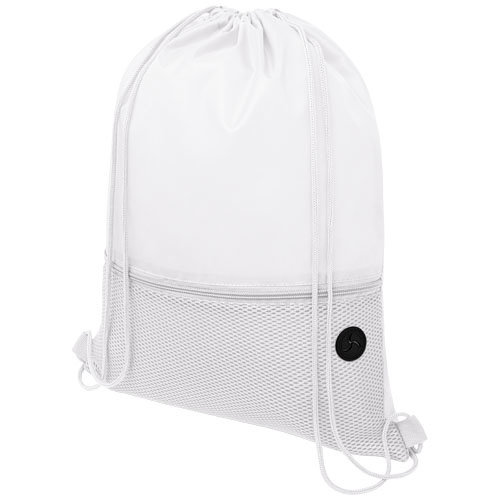 Oriole mesh rugzak met trekkoordsluiting bedrukken met logo
