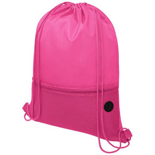Oriole mesh rugzak met trekkoordsluiting bedrukken met logo