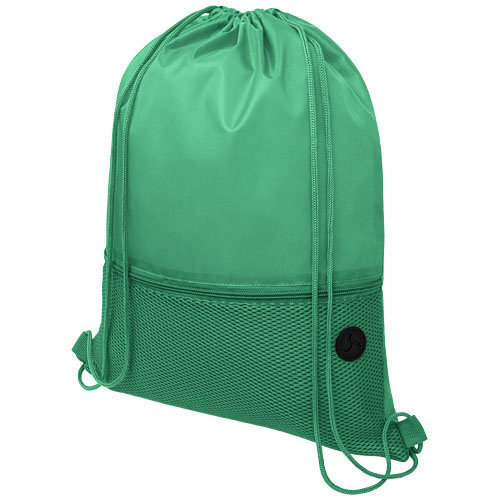 Oriole mesh rugzak met trekkoordsluiting bedrukken met logo