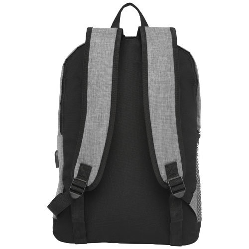 Hoss 15,6 inch zakelijke laptoprugzak bedrukt met bedrijfslogo
