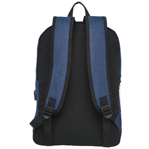 Hoss 15,6 inch zakelijke laptoprugzak bedrukt met bedrijfslogo