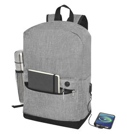 Hoss 15,6 inch zakelijke laptoprugzak bedrukt met bedrijfslogo