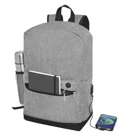 Hoss 15,6 inch zakelijke laptoprugzak bedrukt met bedrijfslogo