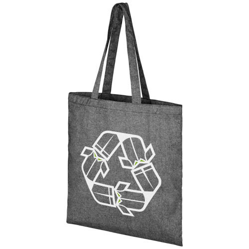 Pheebs gerecycled katoenen draagtas bedrukken met logo DeBle