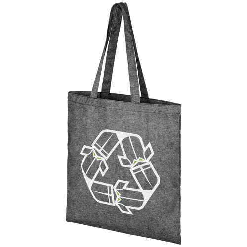 Pheebs gerecyclede katoenen draagtas 210 g/m² bedrukken met logo