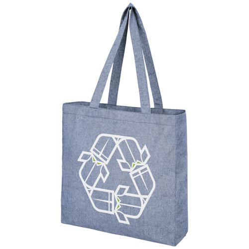 Pheebs gerecyclede katoenen draagtas 210 g/m² met logo bedrukken