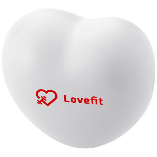 DeBle stressbal hart bedrukken met logo PU foam anti stress