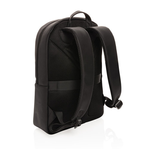 Swiss Peak deluxe vegan lederen laptoprugzak PVC vrij P762.561 Swiss Peak deluxe vegan lederen laptoprugzak PVC vrij P762.561