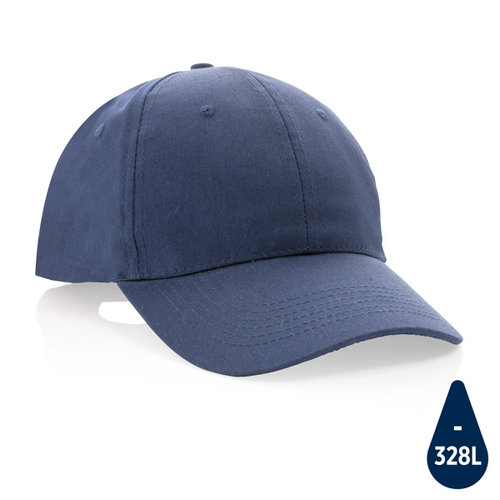 Impact 6 panel 190gr gerecycled katoenen cap met AWARE™ trac P453.329