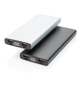 DeBle aluminium 10.000 mAh 18W Power Delivery powerbank bedrukken met logo