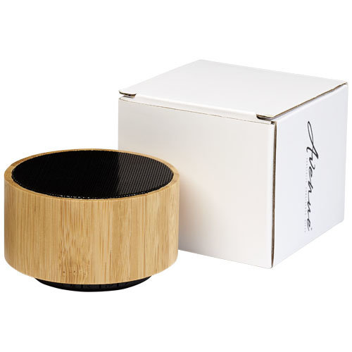 Cosmos bamboe Bluetooth speaker met logo bedrukken DeBle